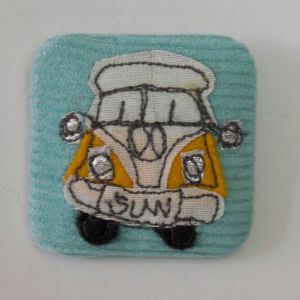 Square Campervan Badges